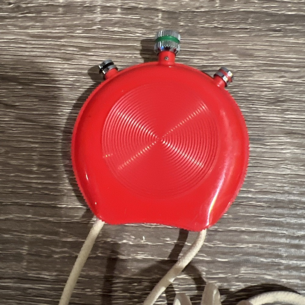 Aristo Apollo Mechanical Wind Up Stopwatch Swiss Made Red No Box - Picture 4 of 6